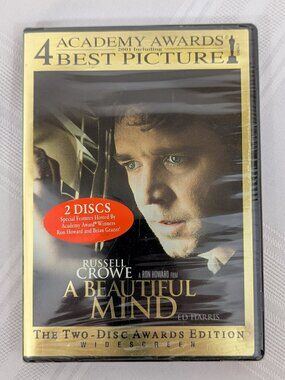 NEW! - A Beautiful Mind widescreen 2-disc DVD Awards Edition-original packaging